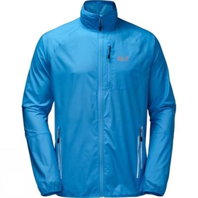 Chaquetas Jack Wolfskin Flyweight Hombre - Azules - Chile KOB746153